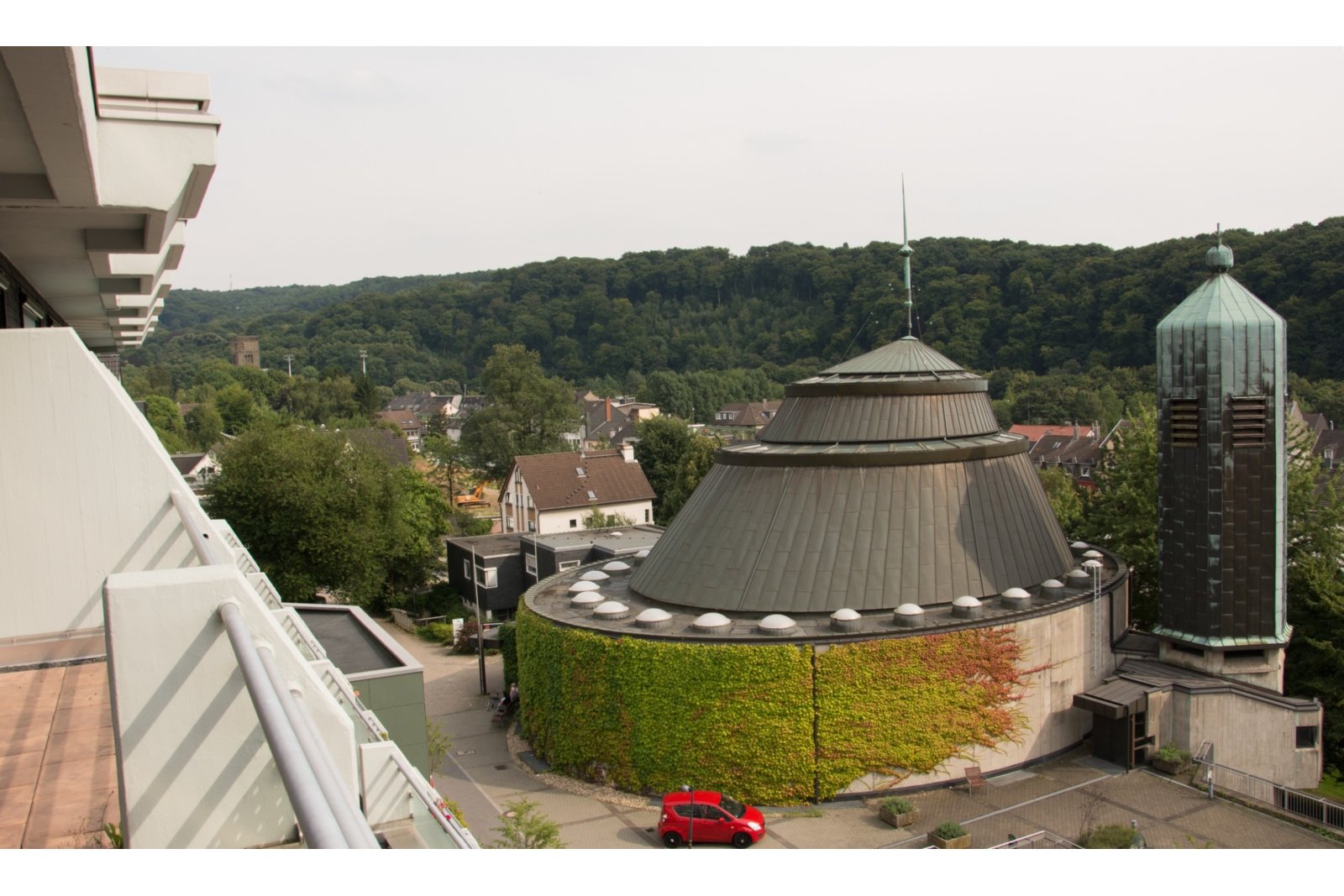 Kirche von oben